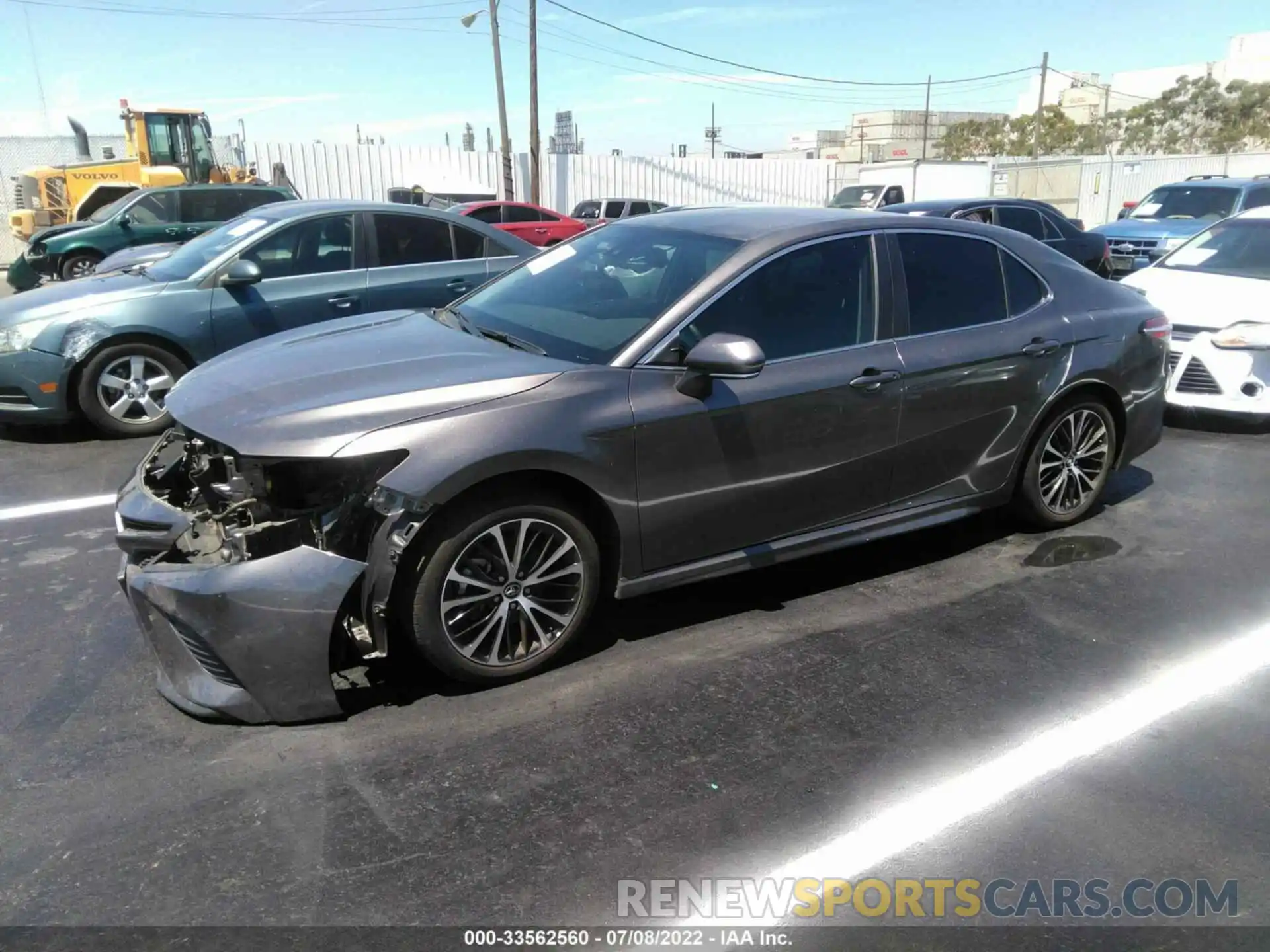 2 Photograph of a damaged car 4T1M11AK9LU874683 TOYOTA CAMRY 2020