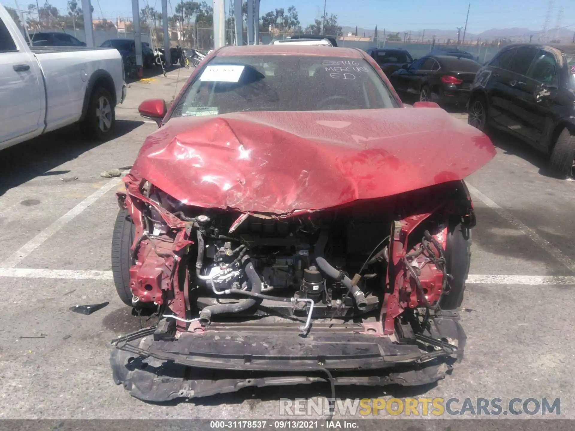 6 Photograph of a damaged car 4T1M11AKXLU319869 TOYOTA CAMRY 2020