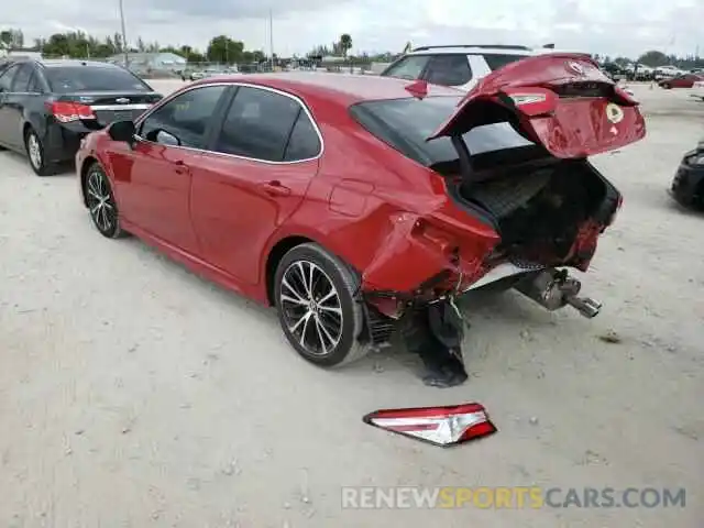 3 Photograph of a damaged car 4T1M11AKXLU322304 TOYOTA CAMRY 2020