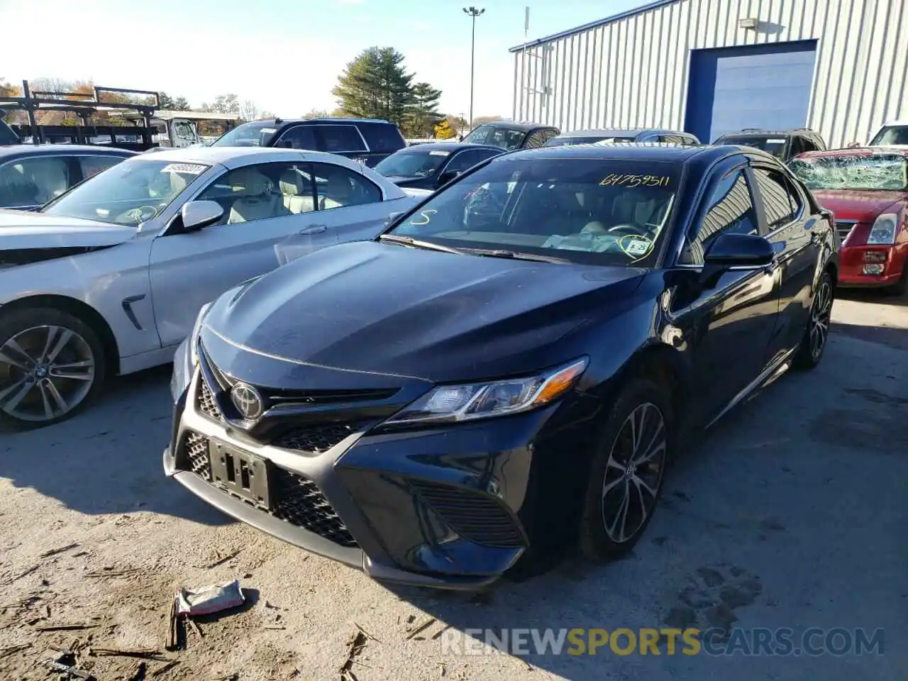 2 Photograph of a damaged car 4T1M11AKXLU859884 TOYOTA CAMRY 2020