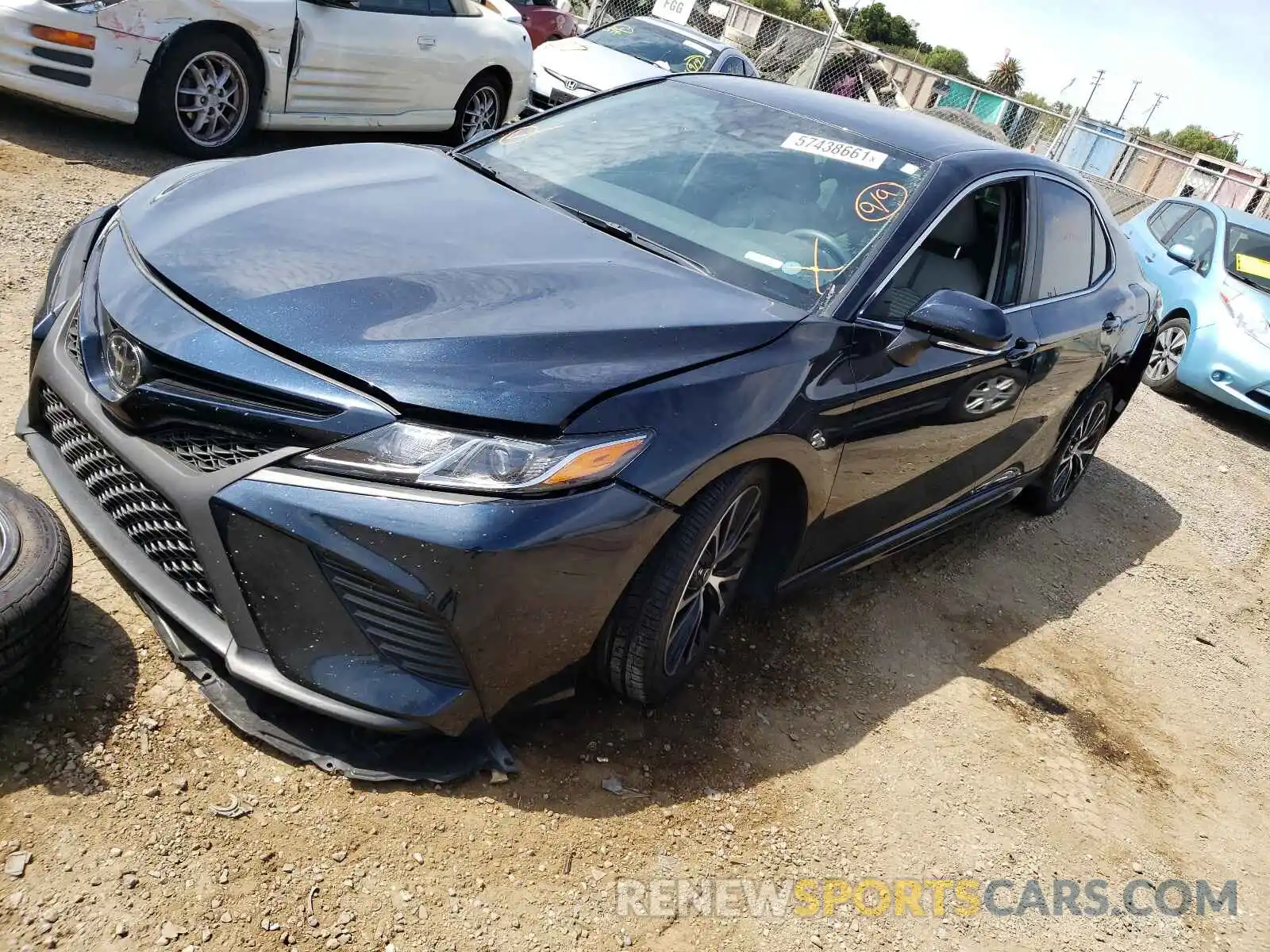 2 Photograph of a damaged car 4T1M11BK0LU009115 TOYOTA CAMRY 2020