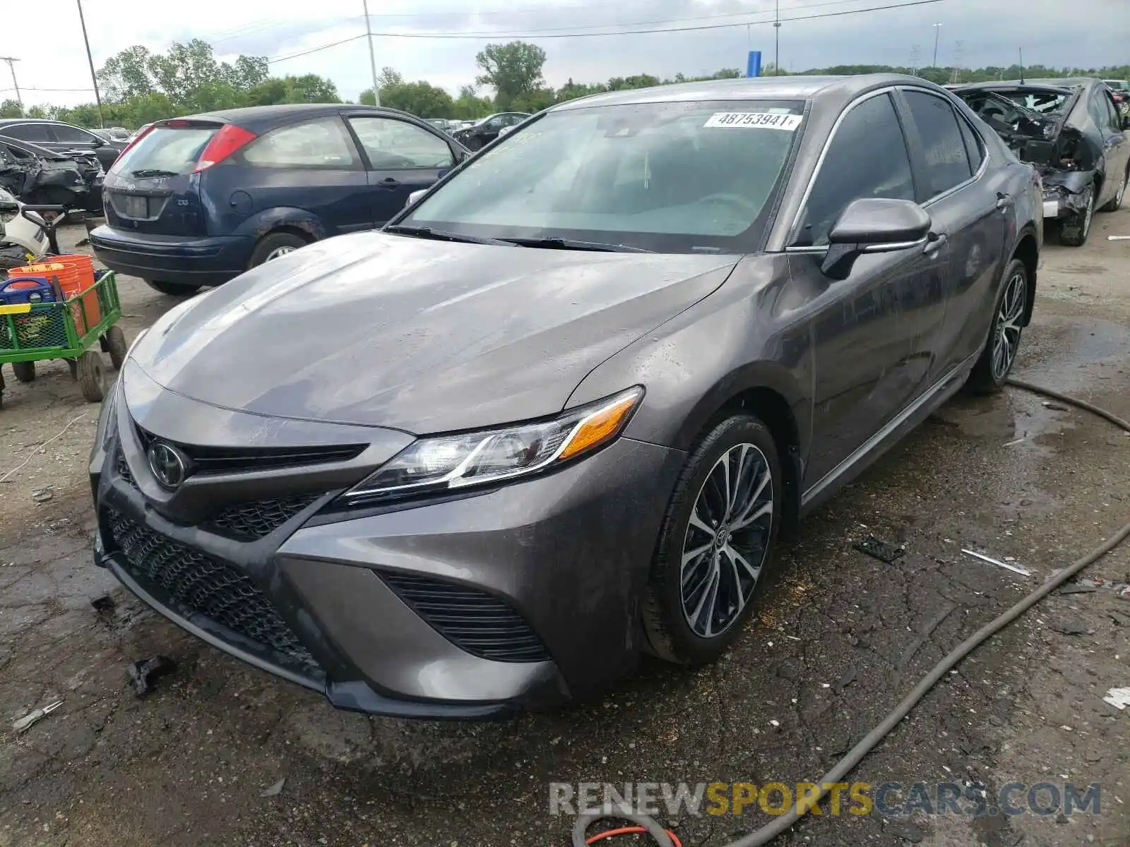 2 Photograph of a damaged car 4T1M11BK2LU014834 TOYOTA CAMRY 2020