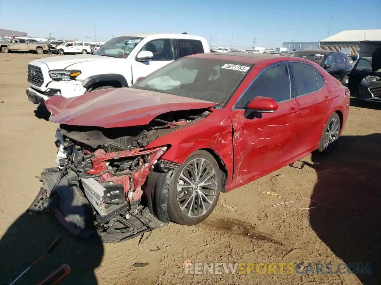 1 Photograph of a damaged car 4T1M11BK4LU004967 TOYOTA CAMRY 2020