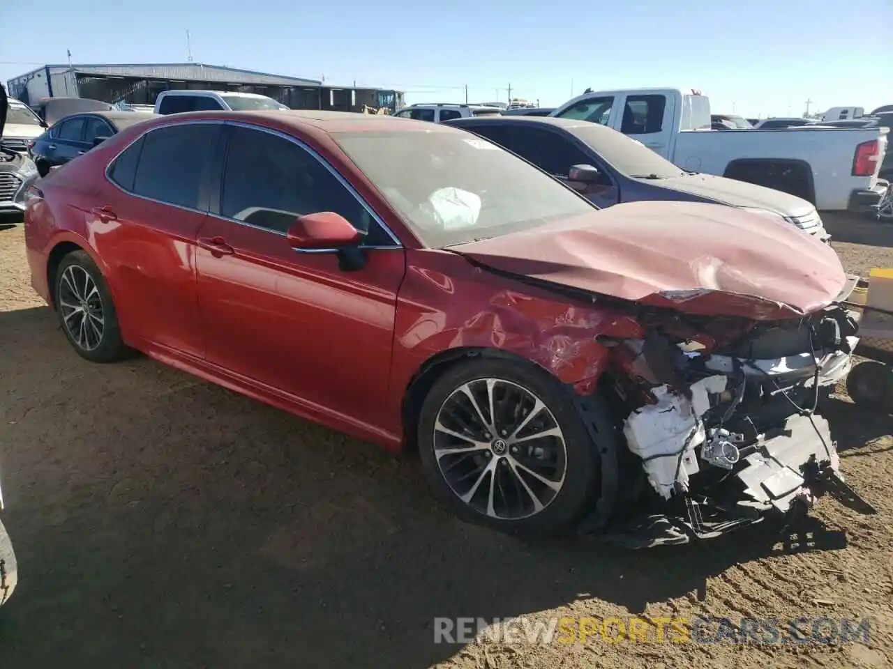 4 Photograph of a damaged car 4T1M11BK4LU004967 TOYOTA CAMRY 2020