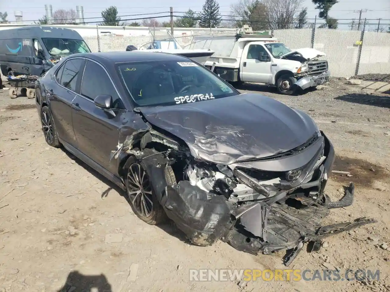 1 Photograph of a damaged car 4T1M11BK5LU014049 TOYOTA CAMRY 2020