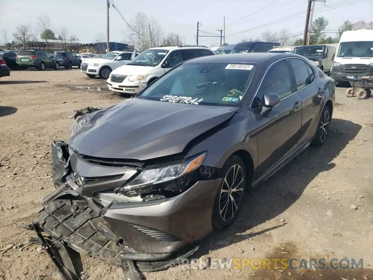 2 Photograph of a damaged car 4T1M11BK5LU014049 TOYOTA CAMRY 2020