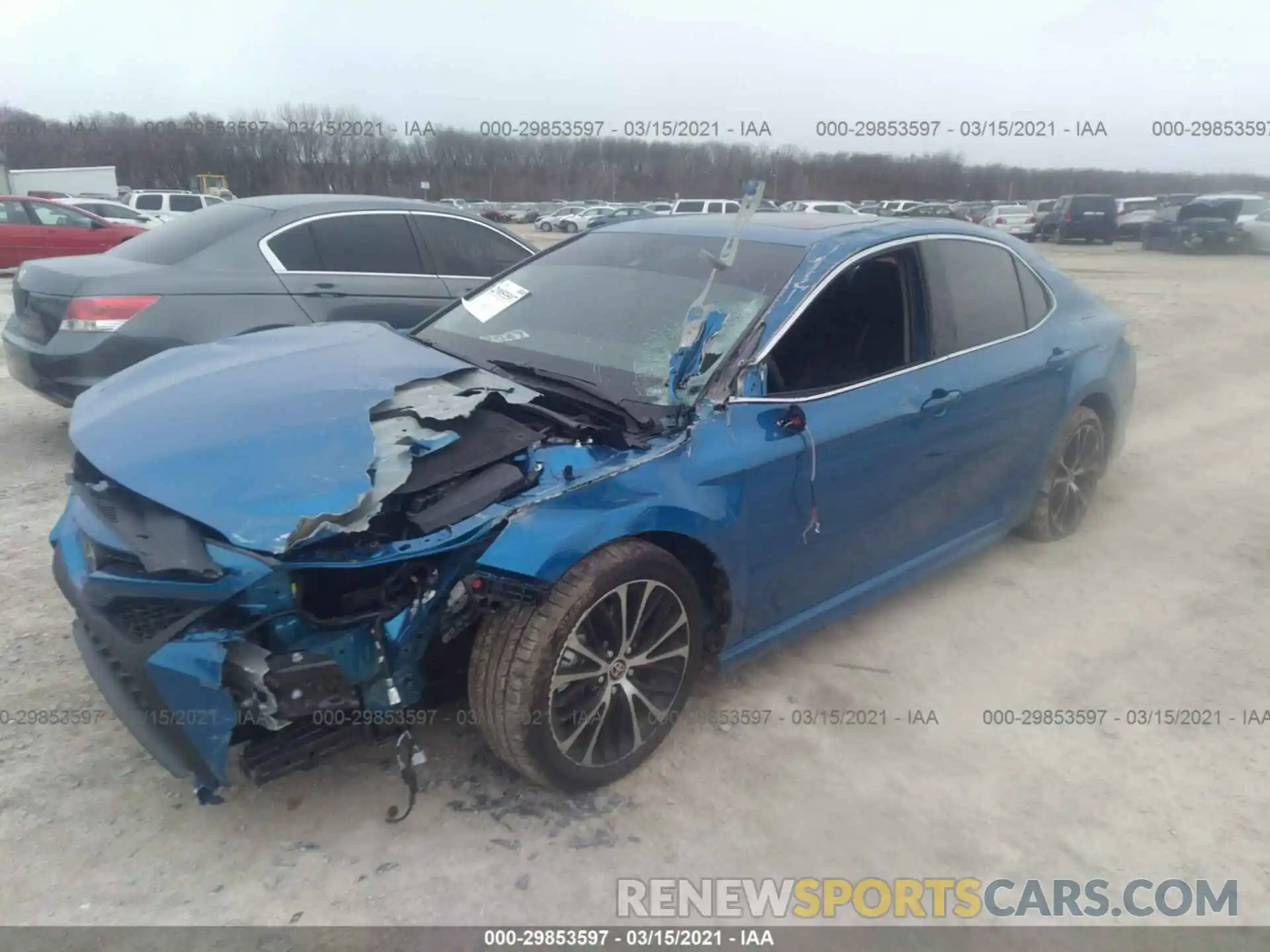 2 Photograph of a damaged car 4T1M11BK6LU011404 TOYOTA CAMRY 2020