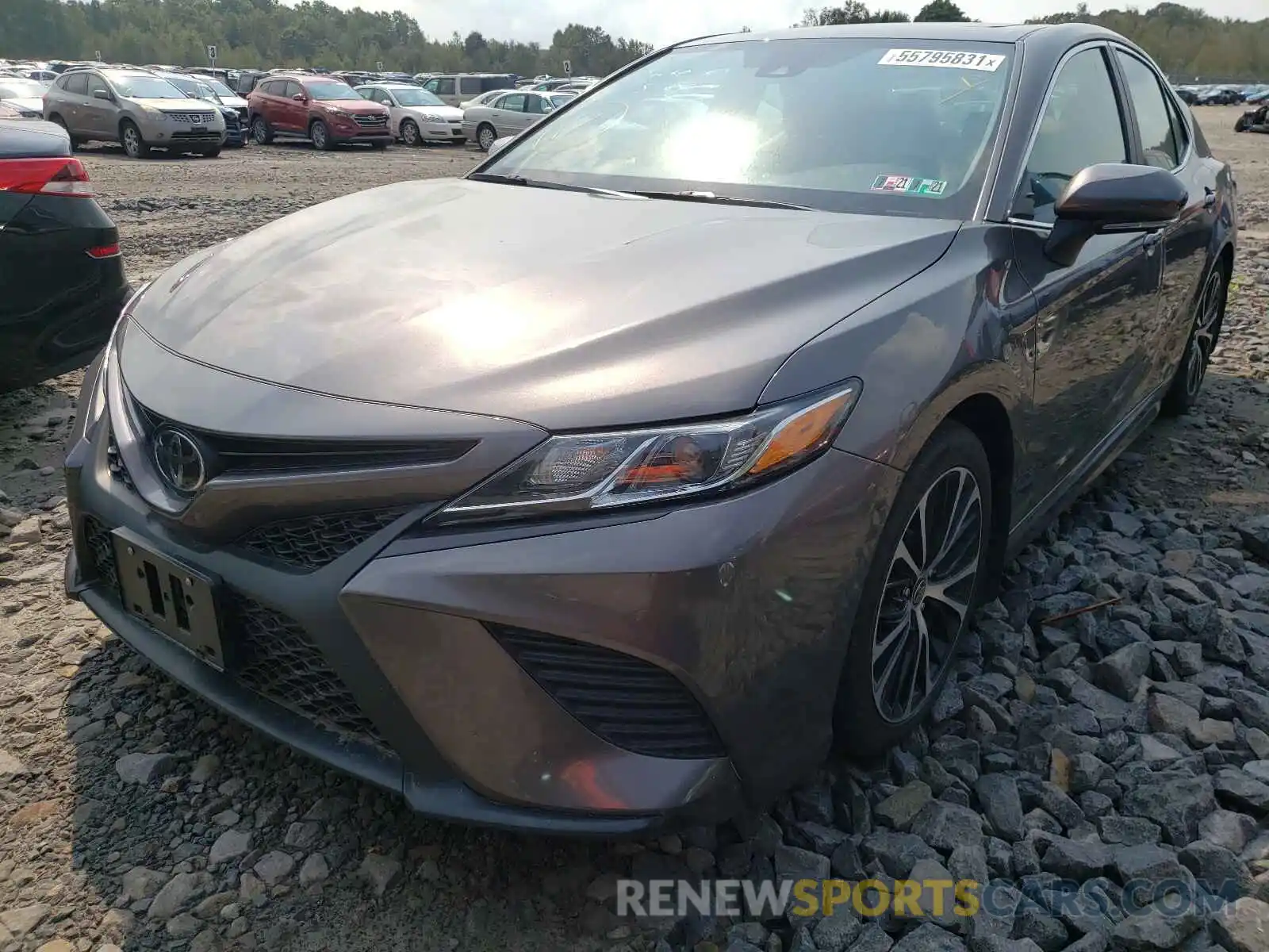 2 Photograph of a damaged car 4T1M11BK8LU006981 TOYOTA CAMRY 2020