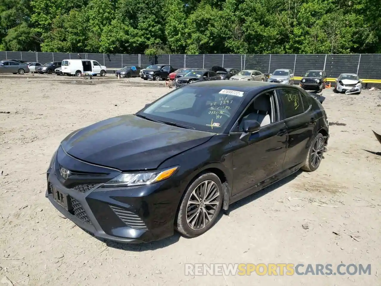 2 Photograph of a damaged car 4T1M11BK9LU012076 TOYOTA CAMRY 2020