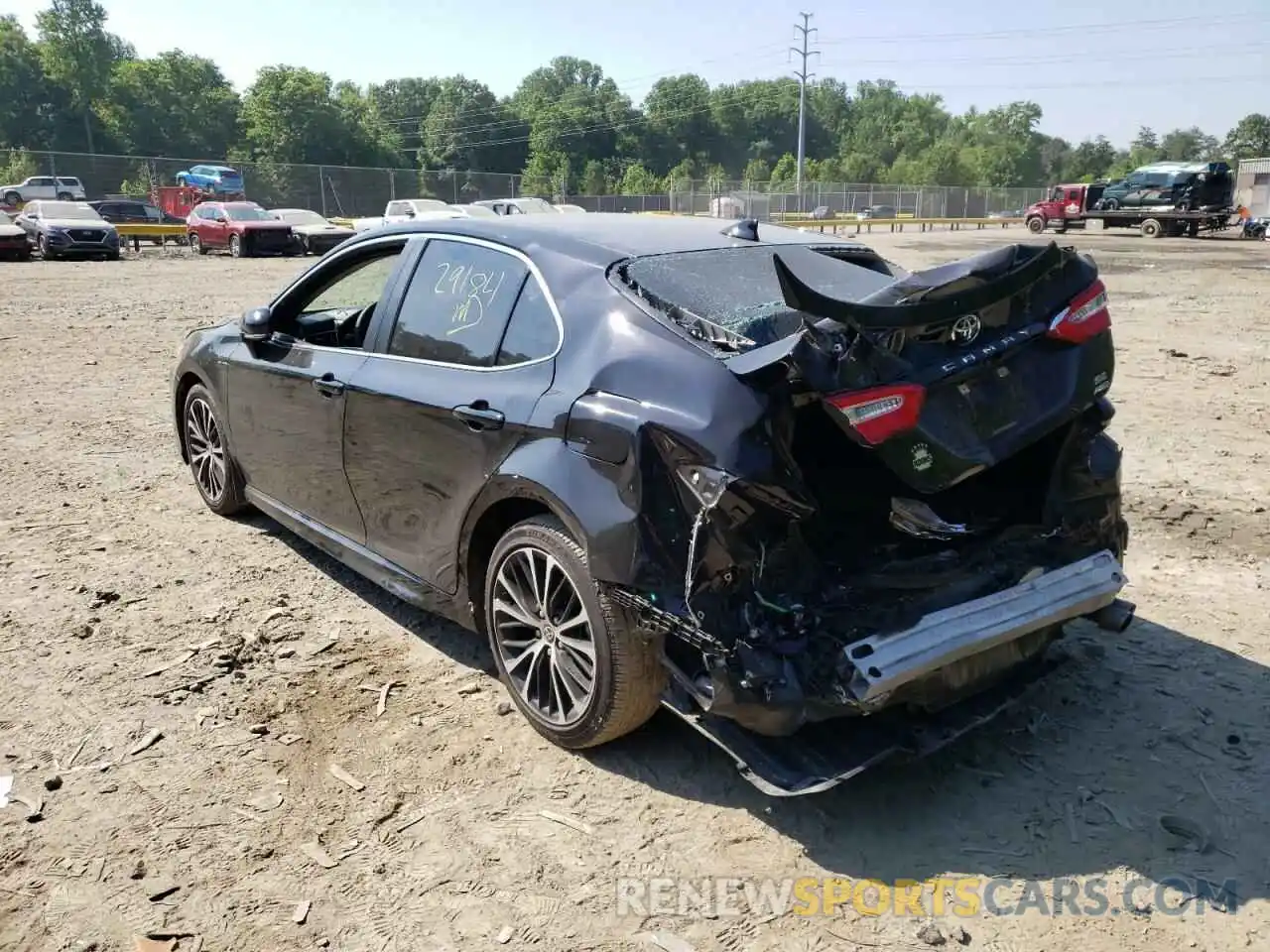 3 Photograph of a damaged car 4T1M11BK9LU012076 TOYOTA CAMRY 2020