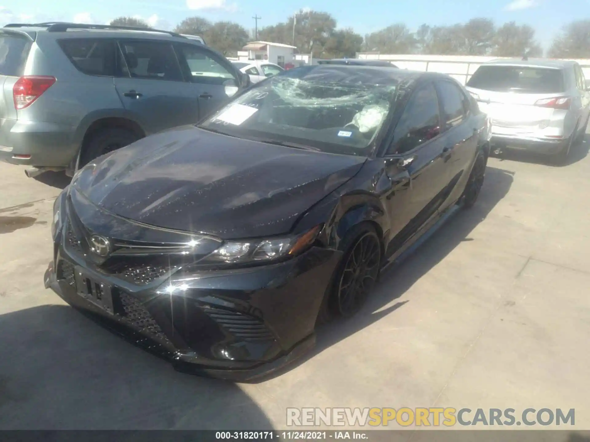 2 Photograph of a damaged car 4T1NZ1AK0LU034692 TOYOTA CAMRY 2020