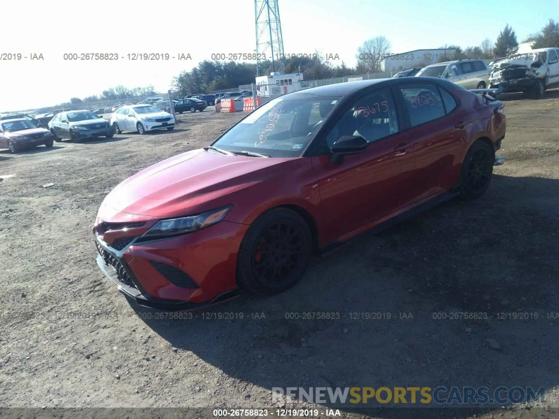 2 Photograph of a damaged car 4T1NZ1AK0LU034997 TOYOTA CAMRY 2020