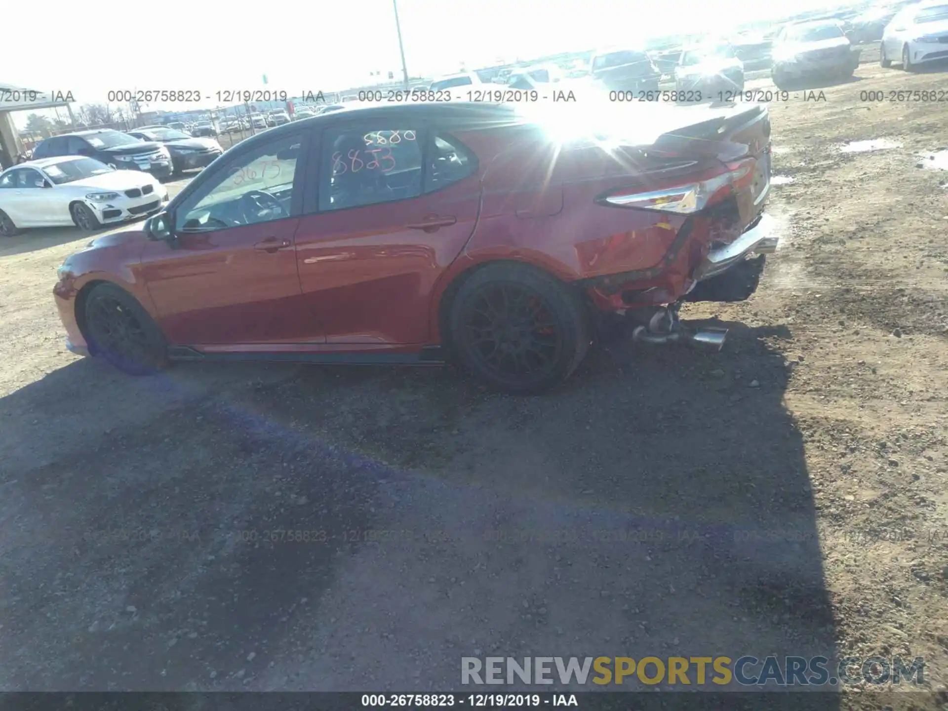 3 Photograph of a damaged car 4T1NZ1AK0LU034997 TOYOTA CAMRY 2020