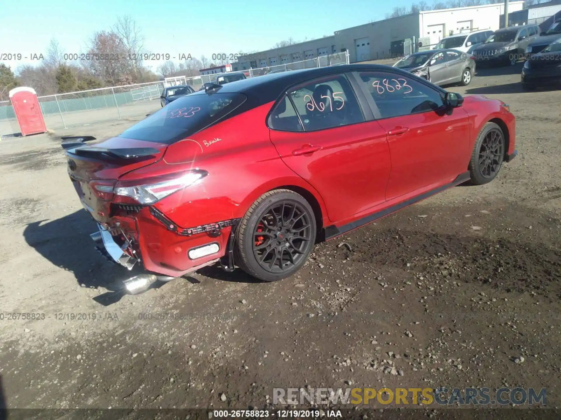 4 Photograph of a damaged car 4T1NZ1AK0LU034997 TOYOTA CAMRY 2020