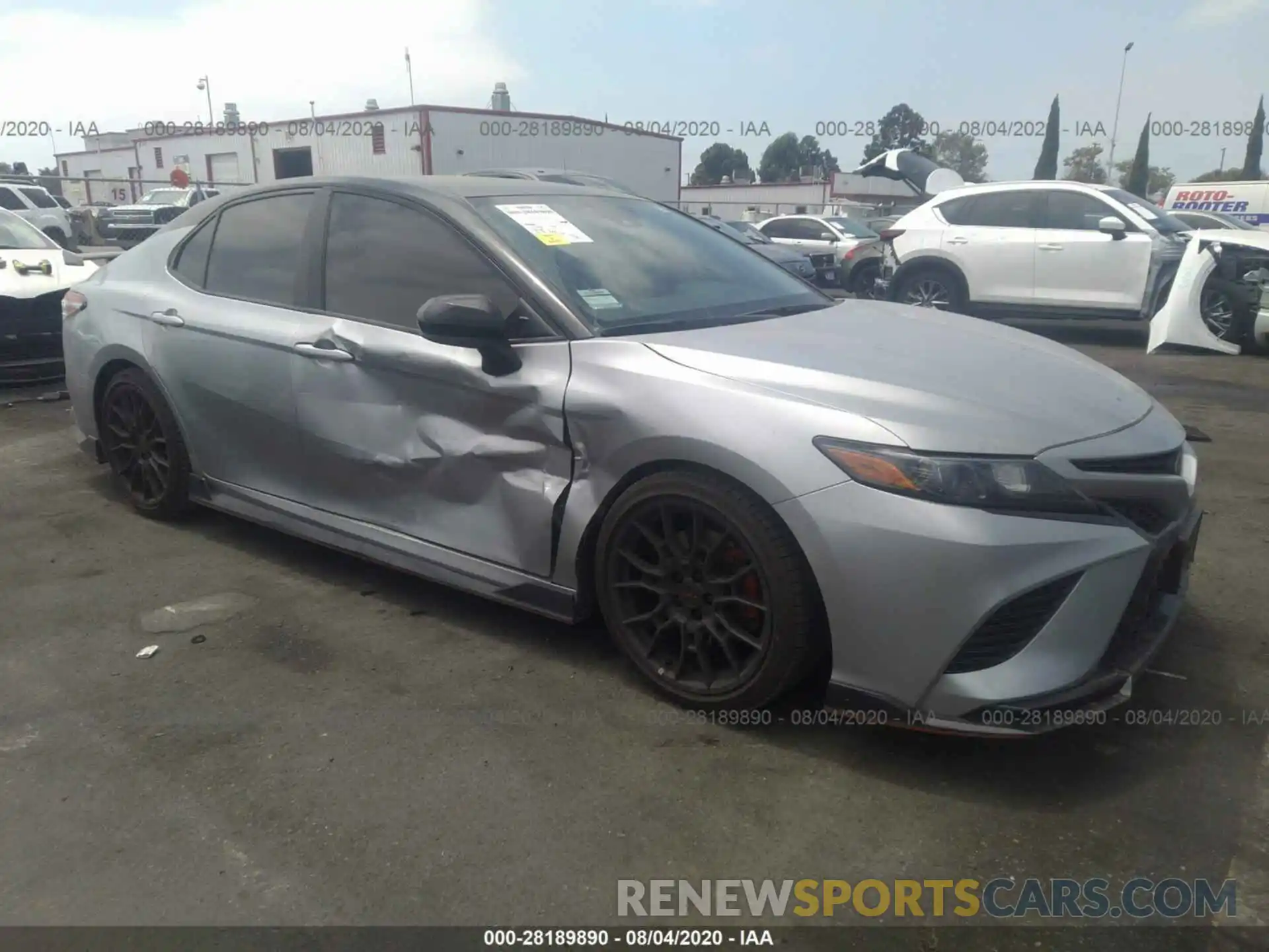 1 Photograph of a damaged car 4T1NZ1AK0LU035468 TOYOTA CAMRY 2020