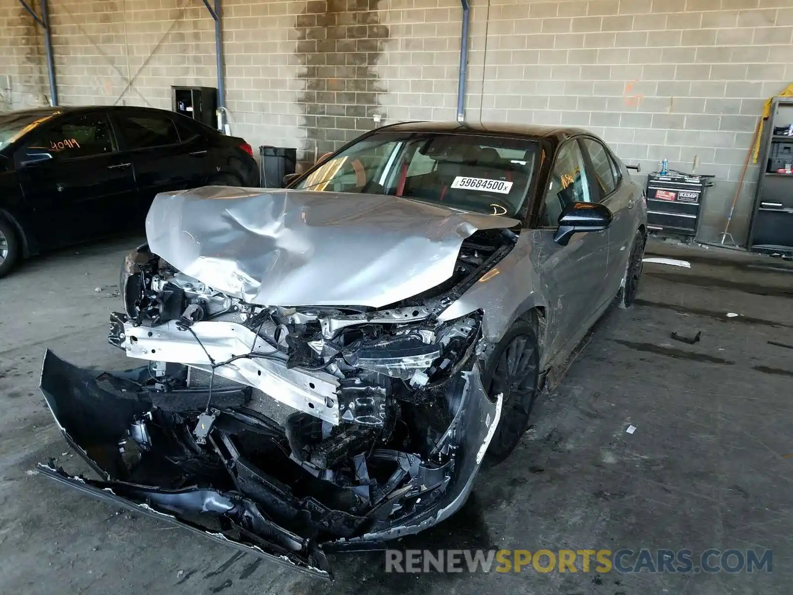 2 Photograph of a damaged car 4T1NZ1AK0LU038497 TOYOTA CAMRY 2020