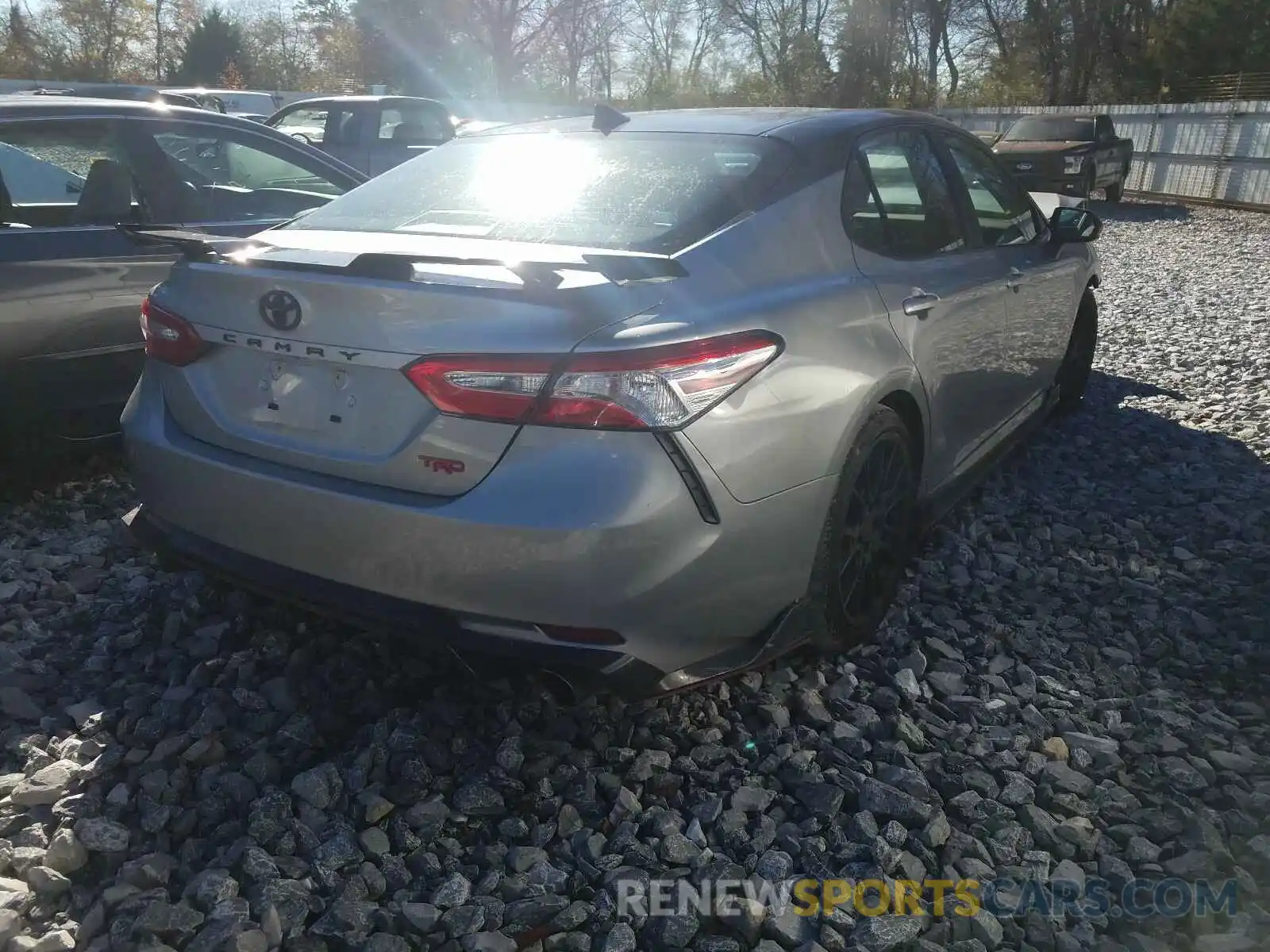 4 Photograph of a damaged car 4T1NZ1AK0LU038497 TOYOTA CAMRY 2020