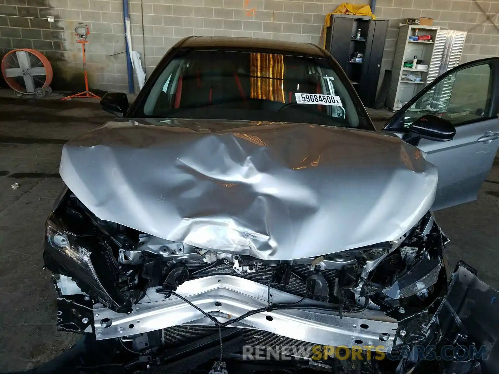 7 Photograph of a damaged car 4T1NZ1AK0LU038497 TOYOTA CAMRY 2020