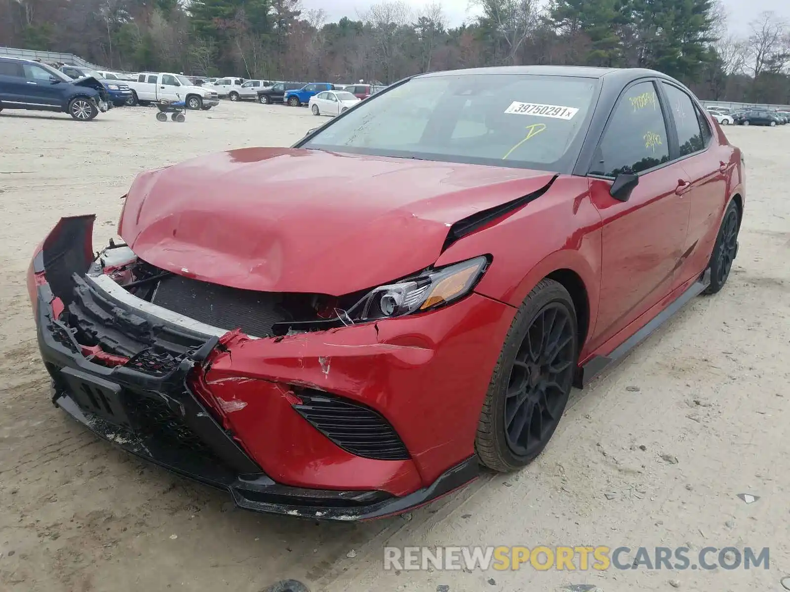 2 Photograph of a damaged car 4T1NZ1AK0LU039150 TOYOTA CAMRY 2020