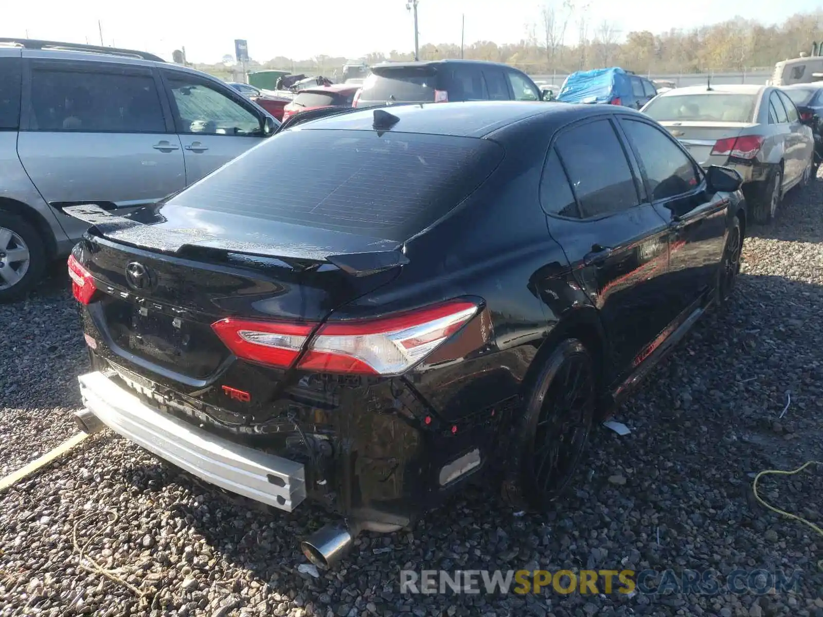 4 Photograph of a damaged car 4T1NZ1AK0LU040007 TOYOTA CAMRY 2020