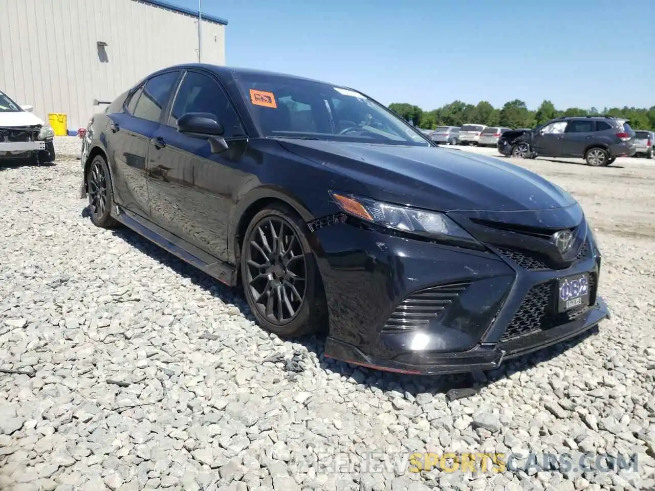 1 Photograph of a damaged car 4T1NZ1AK0LU040783 TOYOTA CAMRY 2020