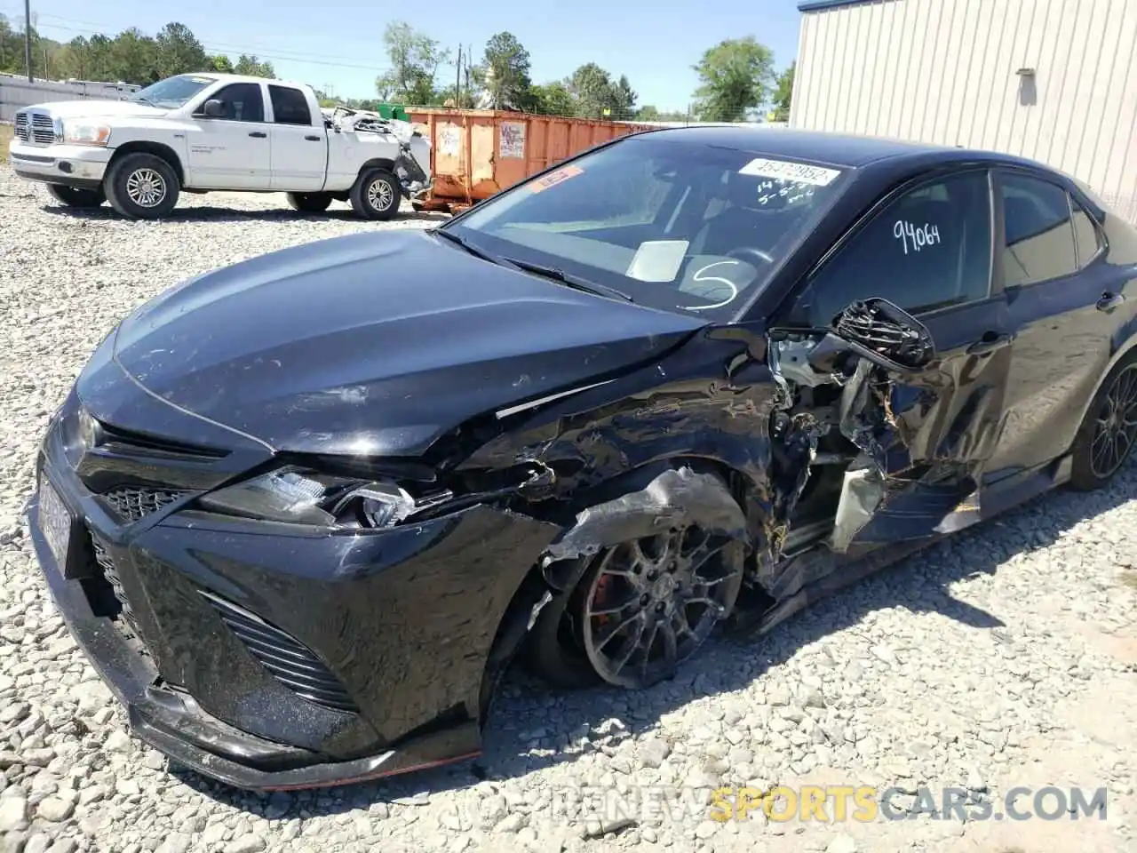 9 Photograph of a damaged car 4T1NZ1AK0LU040783 TOYOTA CAMRY 2020