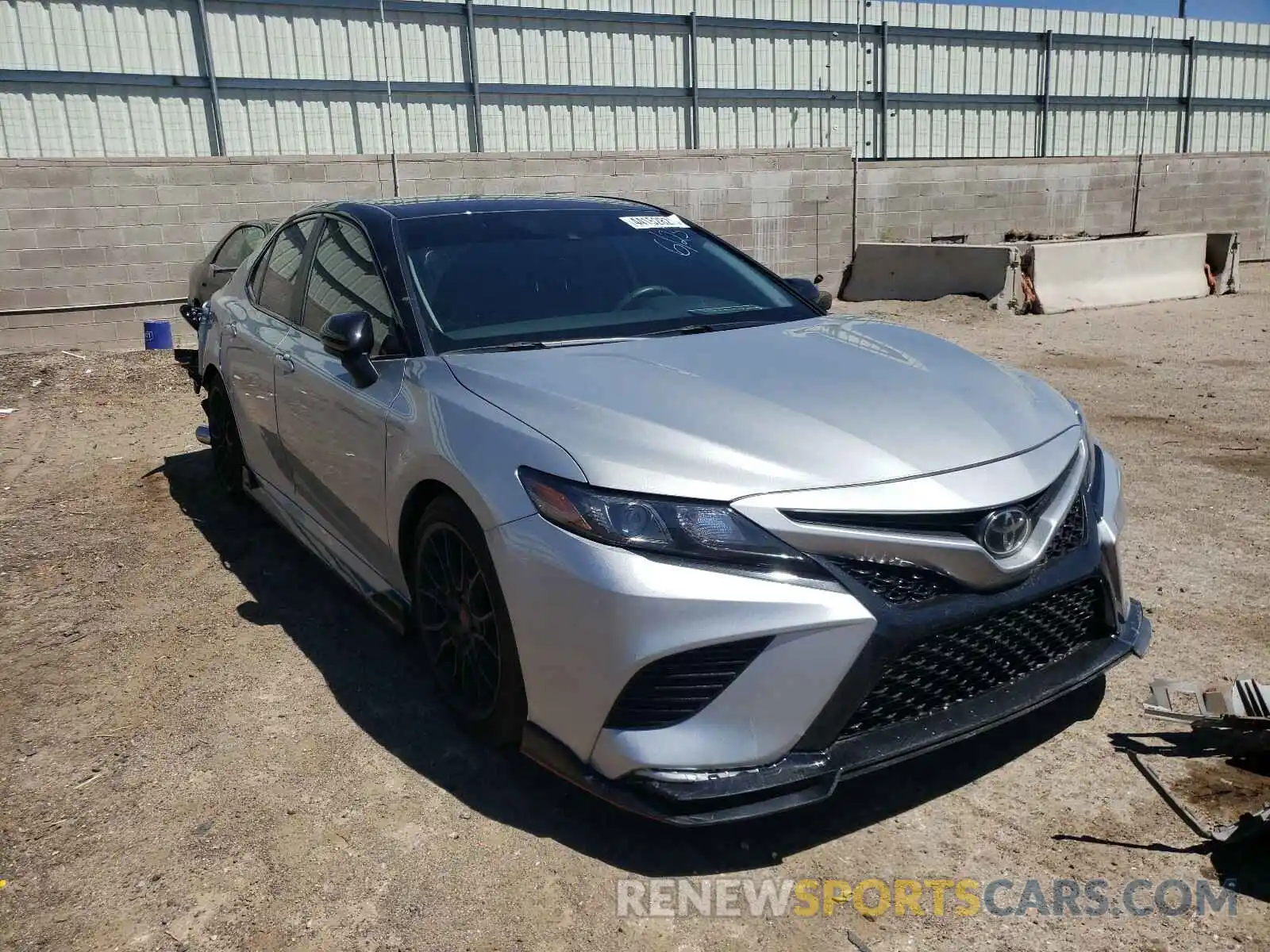 1 Photograph of a damaged car 4T1NZ1AK0LU041920 TOYOTA CAMRY 2020