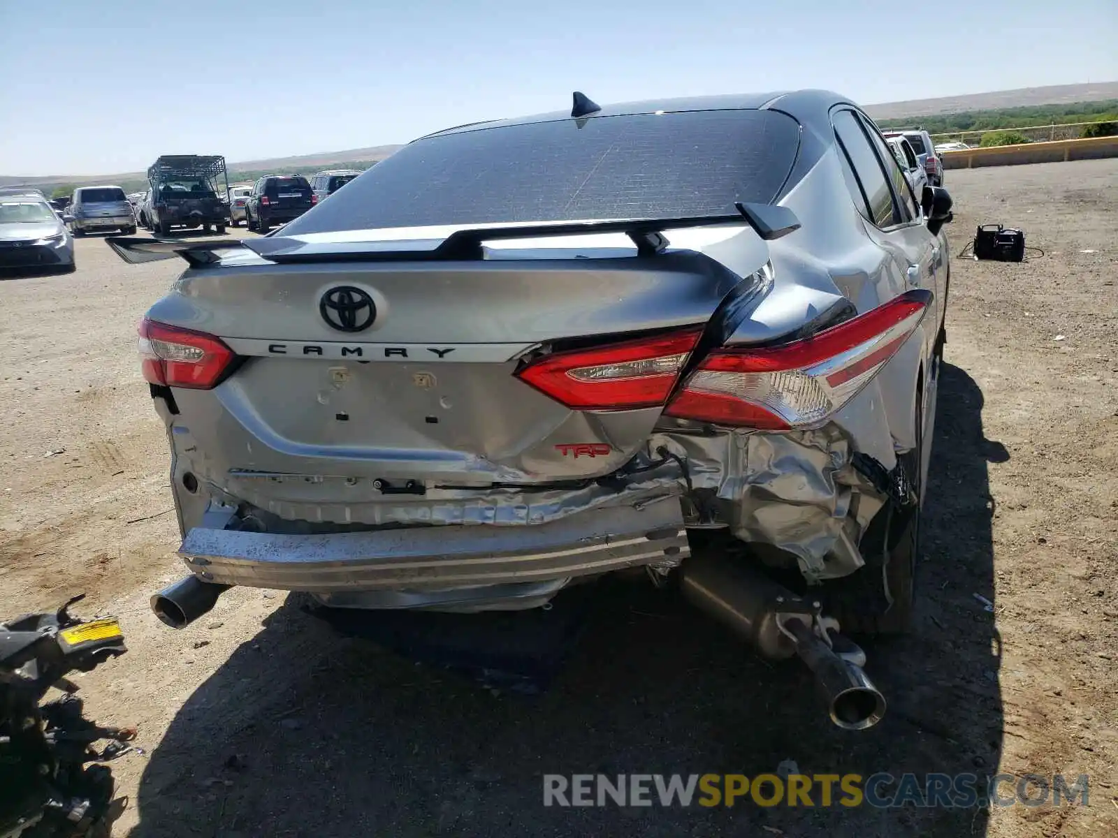 9 Photograph of a damaged car 4T1NZ1AK0LU041920 TOYOTA CAMRY 2020