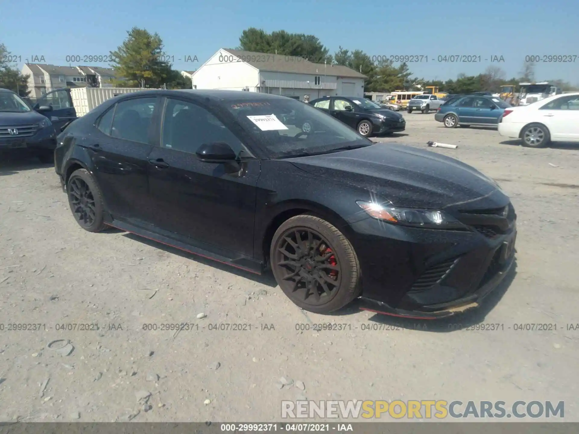 1 Photograph of a damaged car 4T1NZ1AK0LU043683 TOYOTA CAMRY 2020