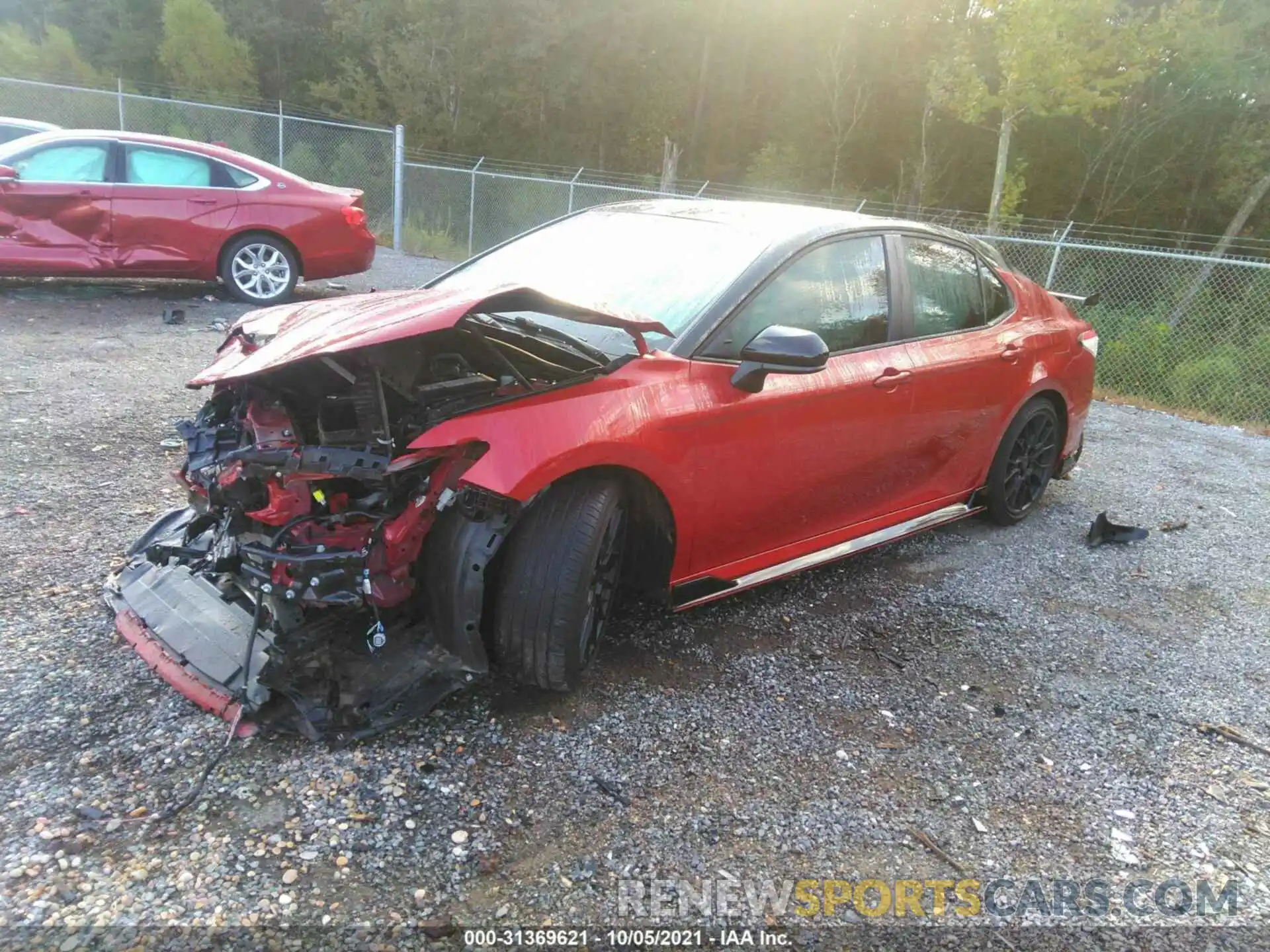 2 Photograph of a damaged car 4T1NZ1AK1LU035933 TOYOTA CAMRY 2020