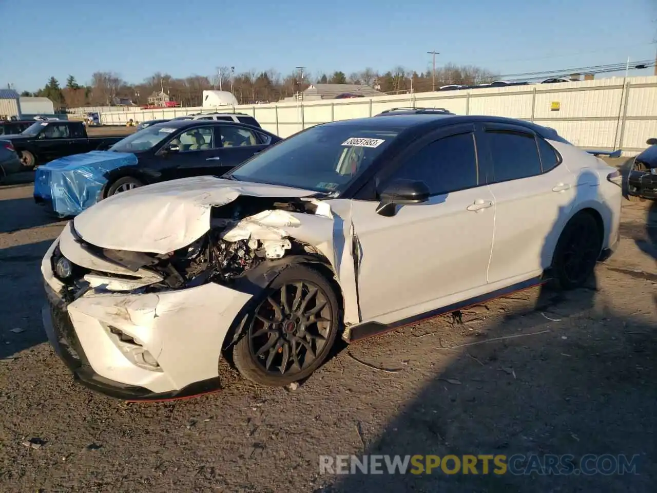 1 Photograph of a damaged car 4T1NZ1AK1LU037732 TOYOTA CAMRY 2020