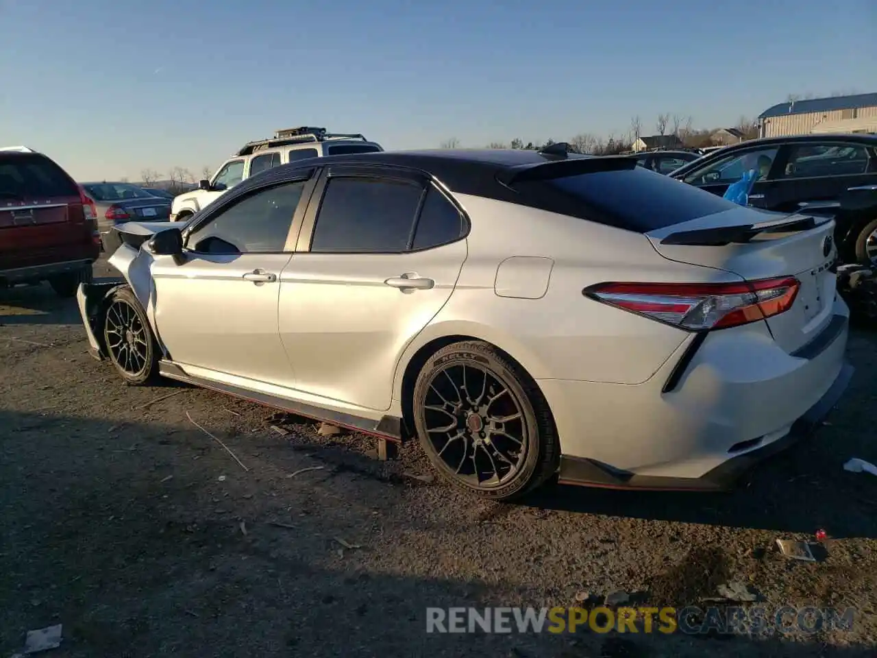 2 Photograph of a damaged car 4T1NZ1AK1LU037732 TOYOTA CAMRY 2020