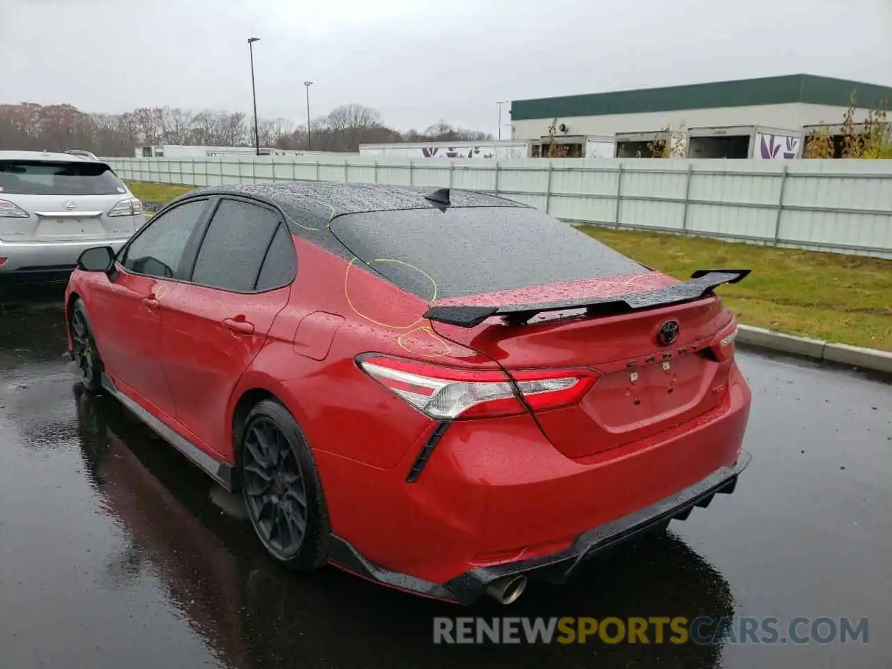 3 Photograph of a damaged car 4T1NZ1AK1LU038363 TOYOTA CAMRY 2020