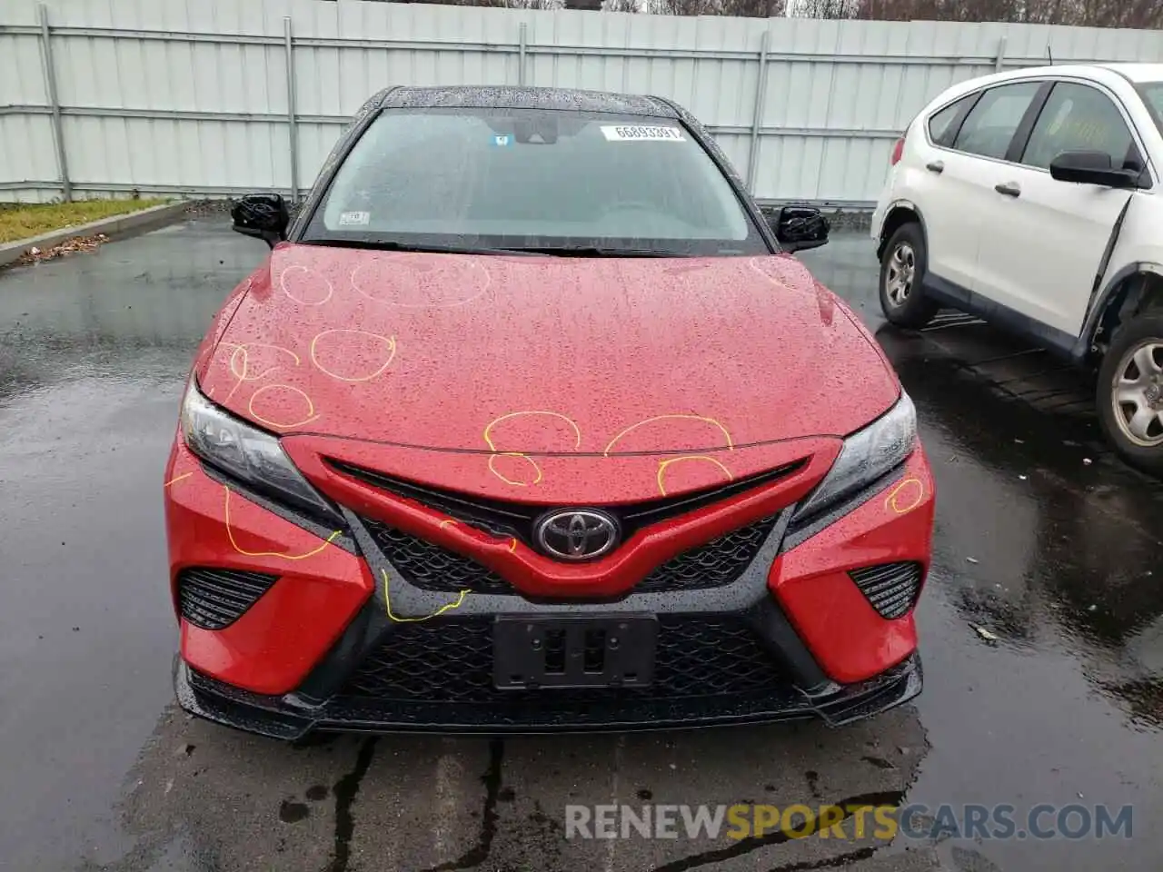 9 Photograph of a damaged car 4T1NZ1AK1LU038363 TOYOTA CAMRY 2020