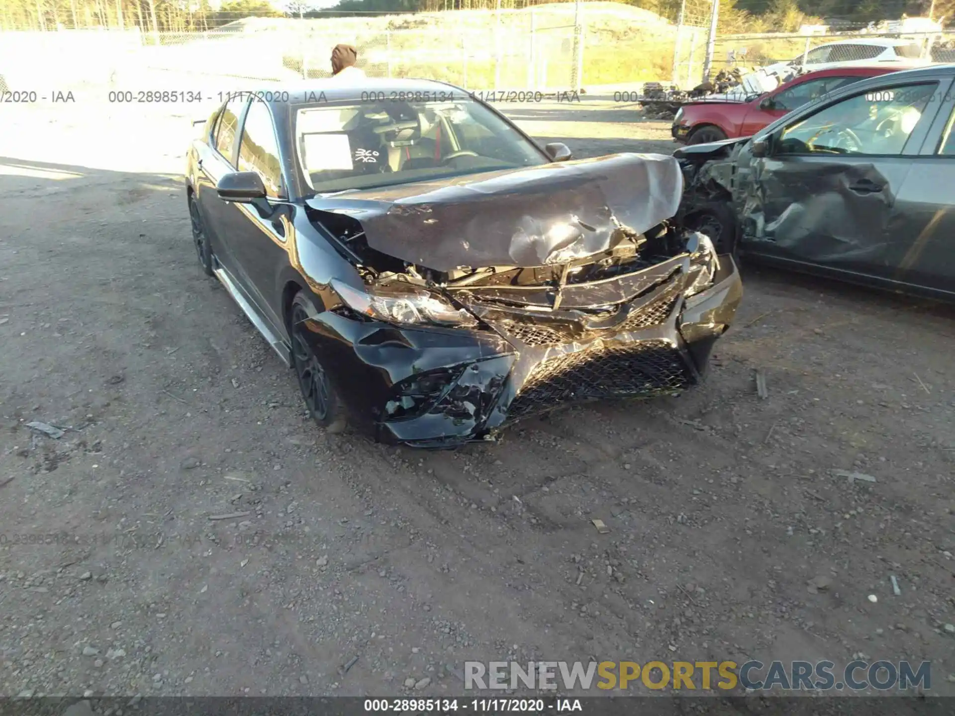 1 Photograph of a damaged car 4T1NZ1AK1LU046169 TOYOTA CAMRY 2020