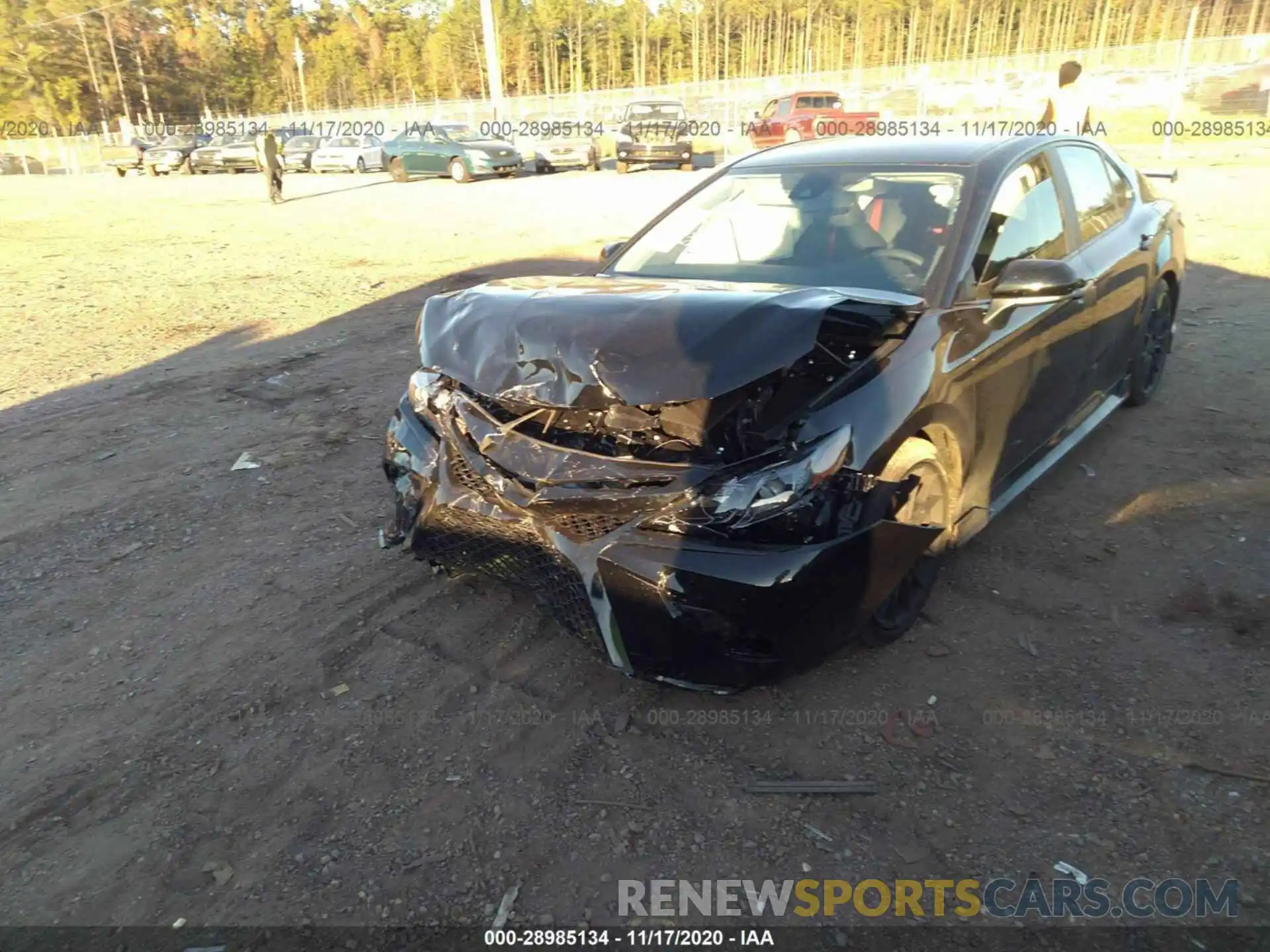 2 Photograph of a damaged car 4T1NZ1AK1LU046169 TOYOTA CAMRY 2020