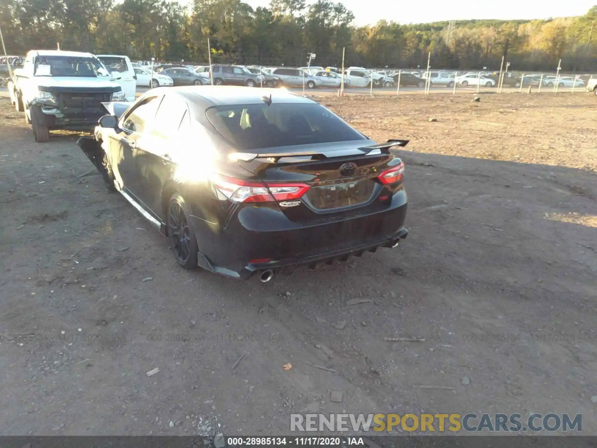 3 Photograph of a damaged car 4T1NZ1AK1LU046169 TOYOTA CAMRY 2020