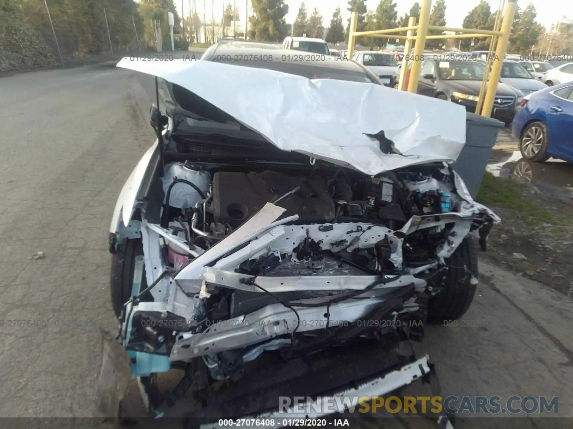 6 Photograph of a damaged car 4T1NZ1AK2LU036752 TOYOTA CAMRY 2020