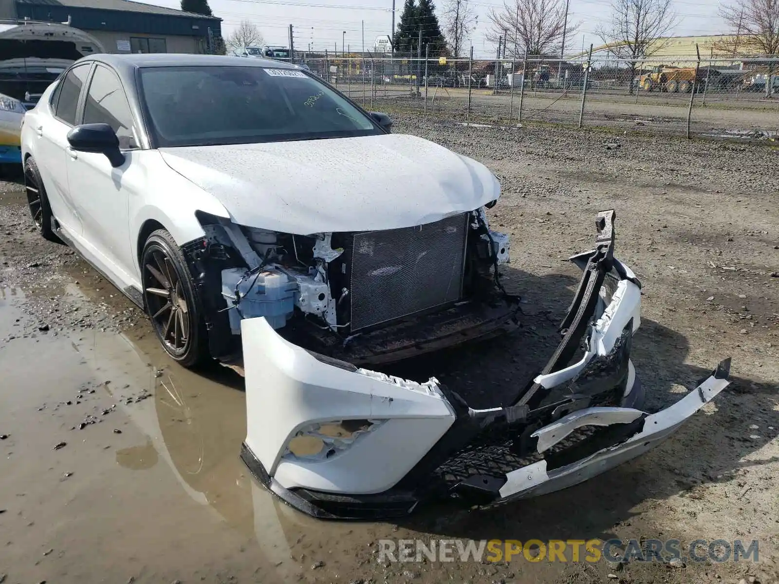 1 Photograph of a damaged car 4T1NZ1AK2LU037786 TOYOTA CAMRY 2020