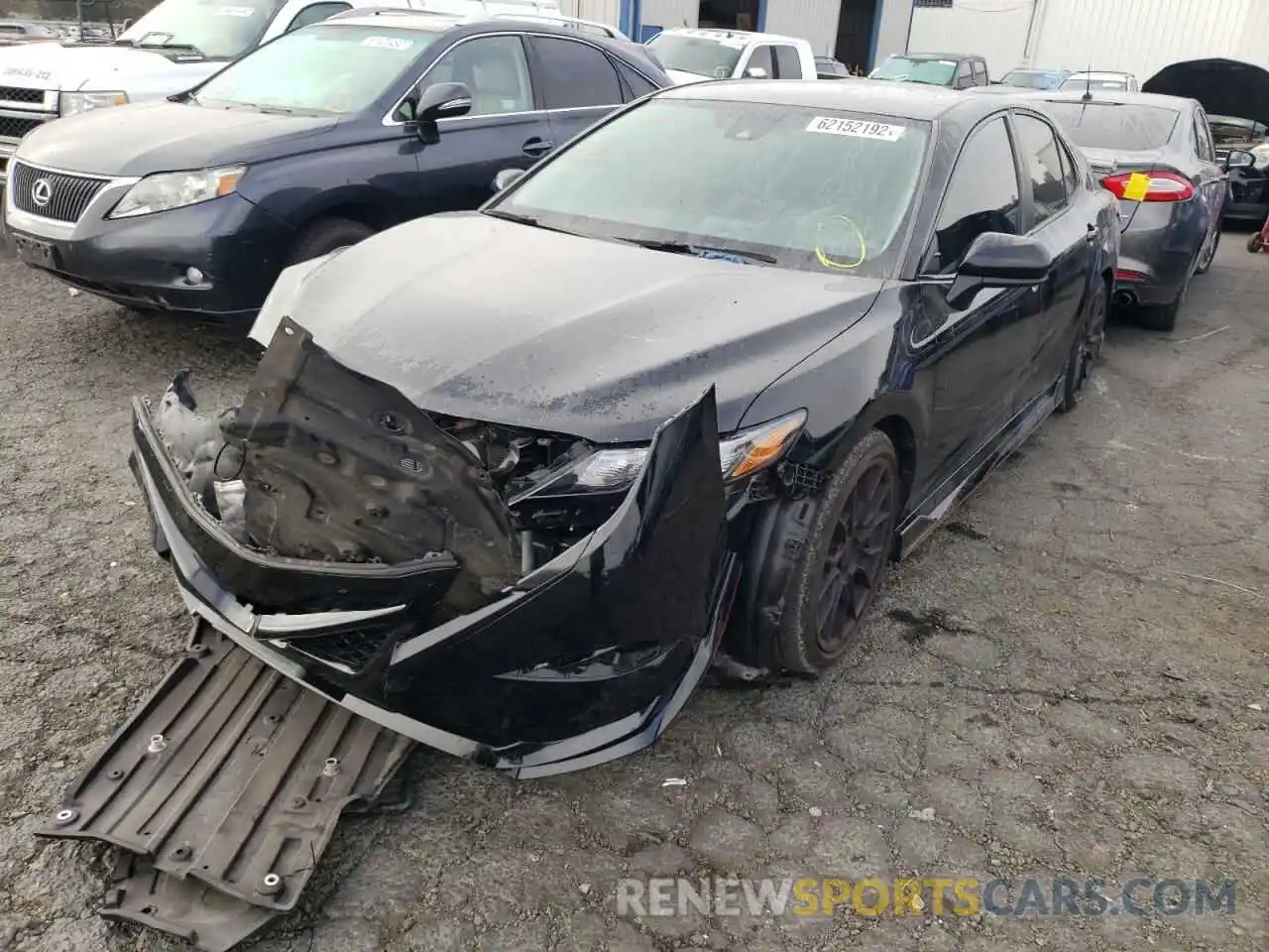 2 Photograph of a damaged car 4T1NZ1AK2LU038002 TOYOTA CAMRY 2020