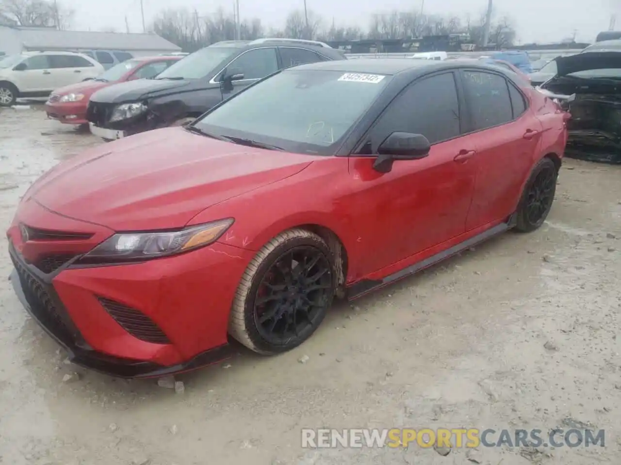 2 Photograph of a damaged car 4T1NZ1AK2LU038274 TOYOTA CAMRY 2020