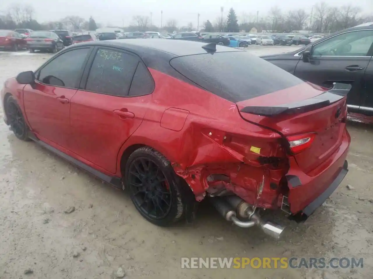 3 Photograph of a damaged car 4T1NZ1AK2LU038274 TOYOTA CAMRY 2020