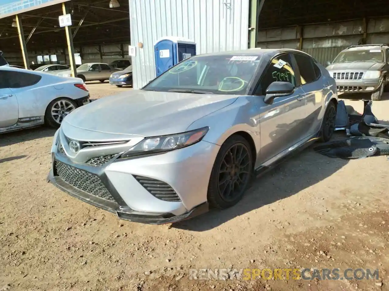 2 Photograph of a damaged car 4T1NZ1AK2LU038730 TOYOTA CAMRY 2020