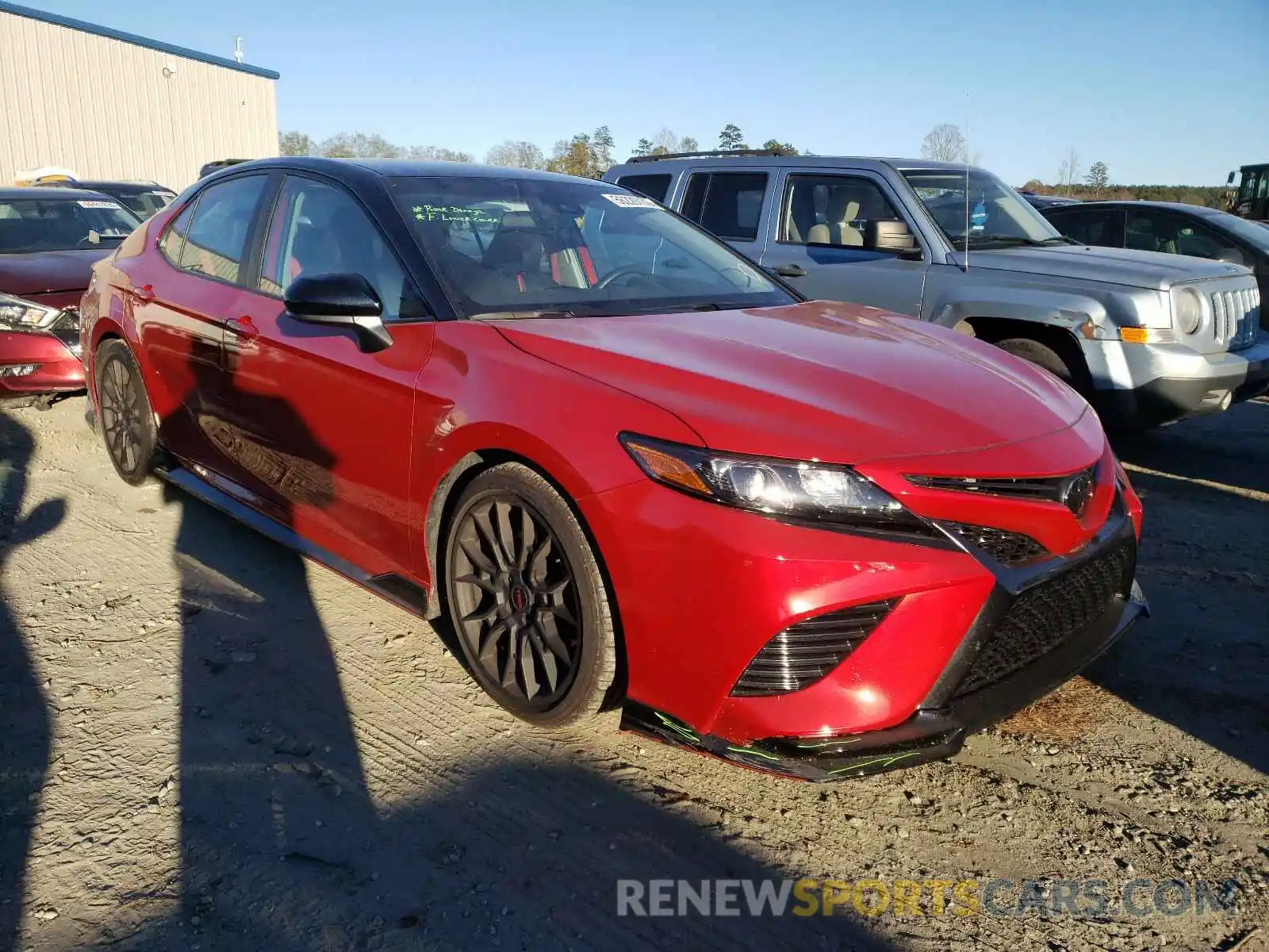 1 Photograph of a damaged car 4T1NZ1AK2LU039506 TOYOTA CAMRY 2020