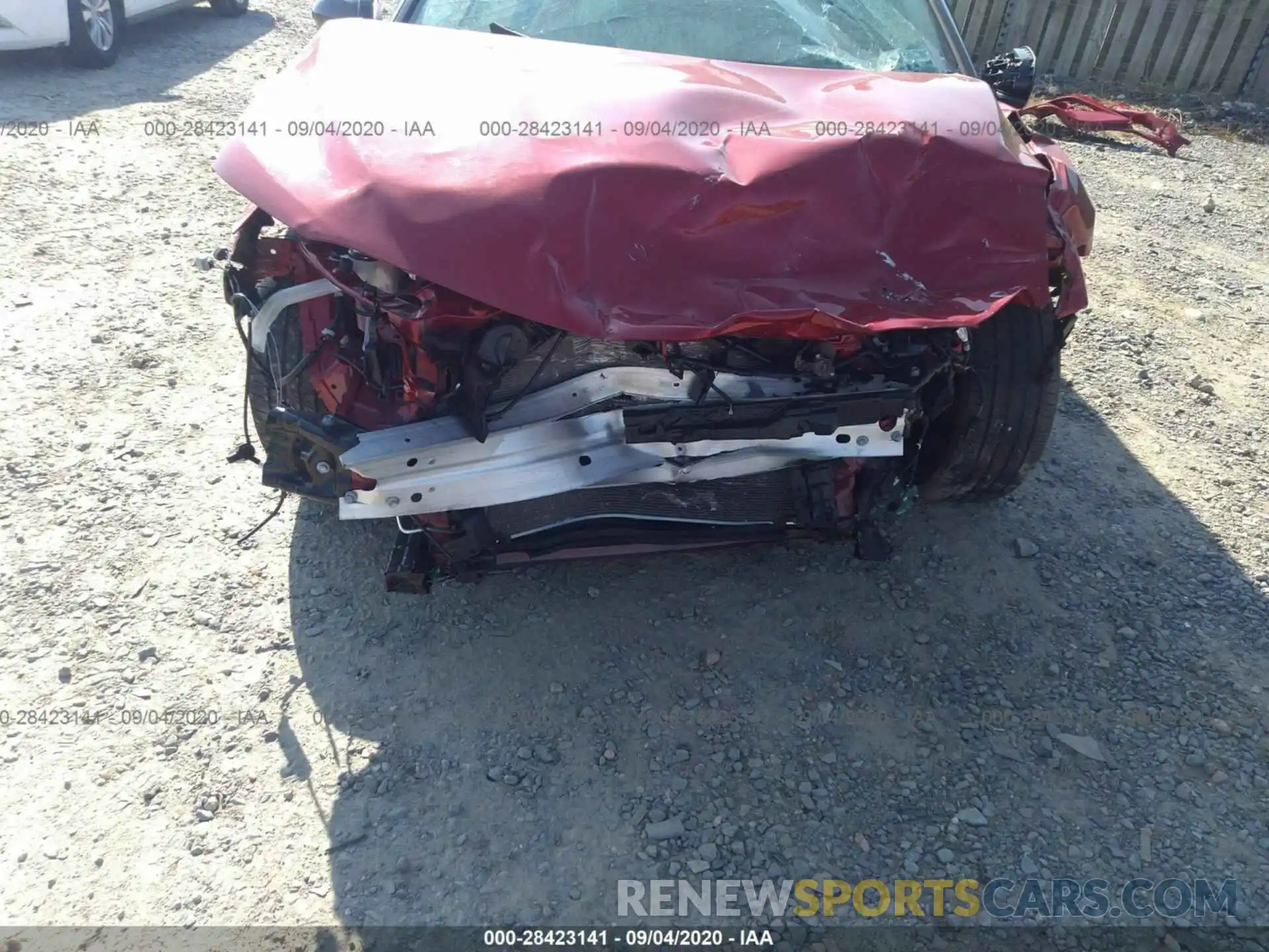 6 Photograph of a damaged car 4T1NZ1AK3LU035495 TOYOTA CAMRY 2020