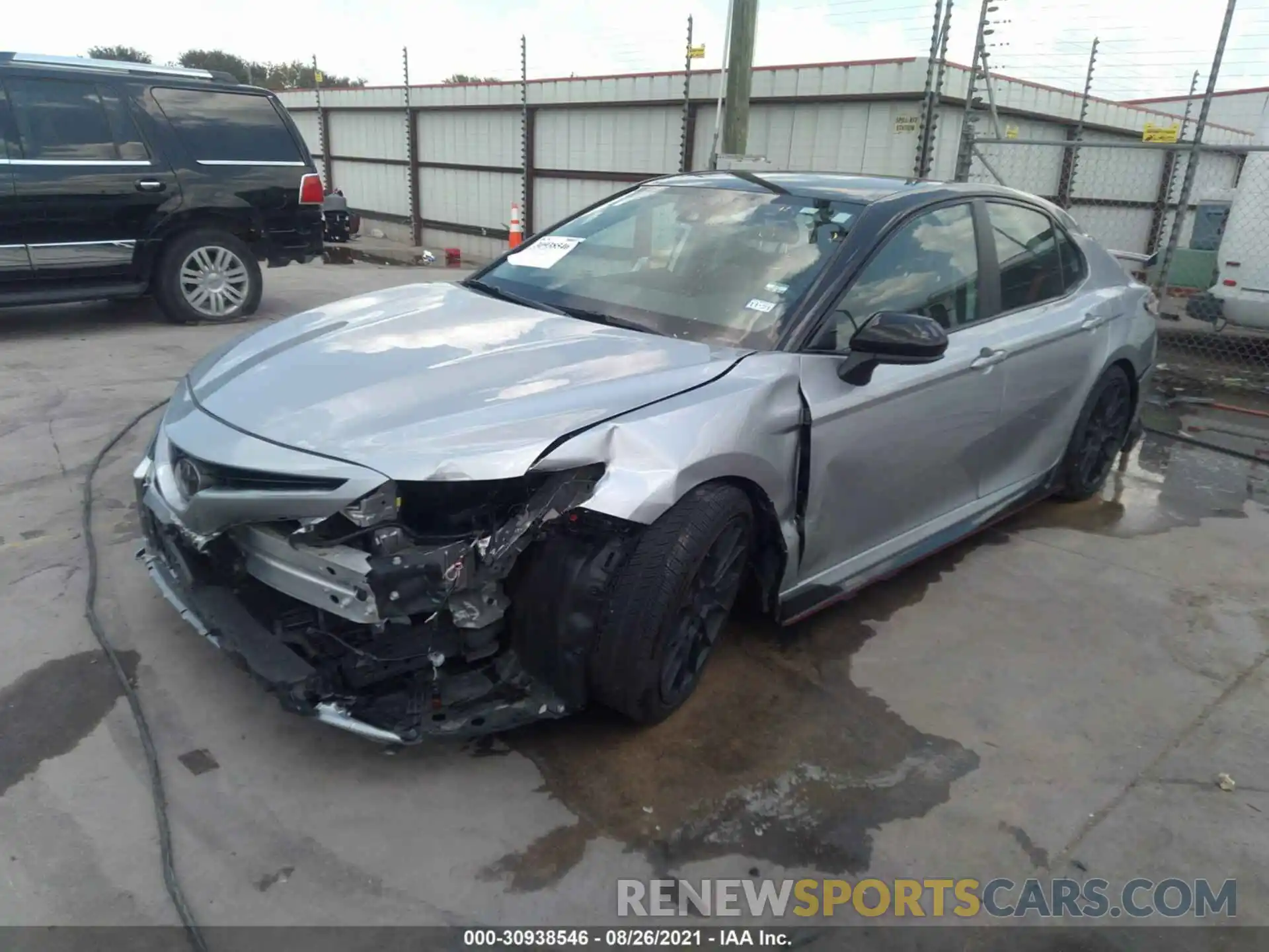 2 Photograph of a damaged car 4T1NZ1AK3LU037330 TOYOTA CAMRY 2020