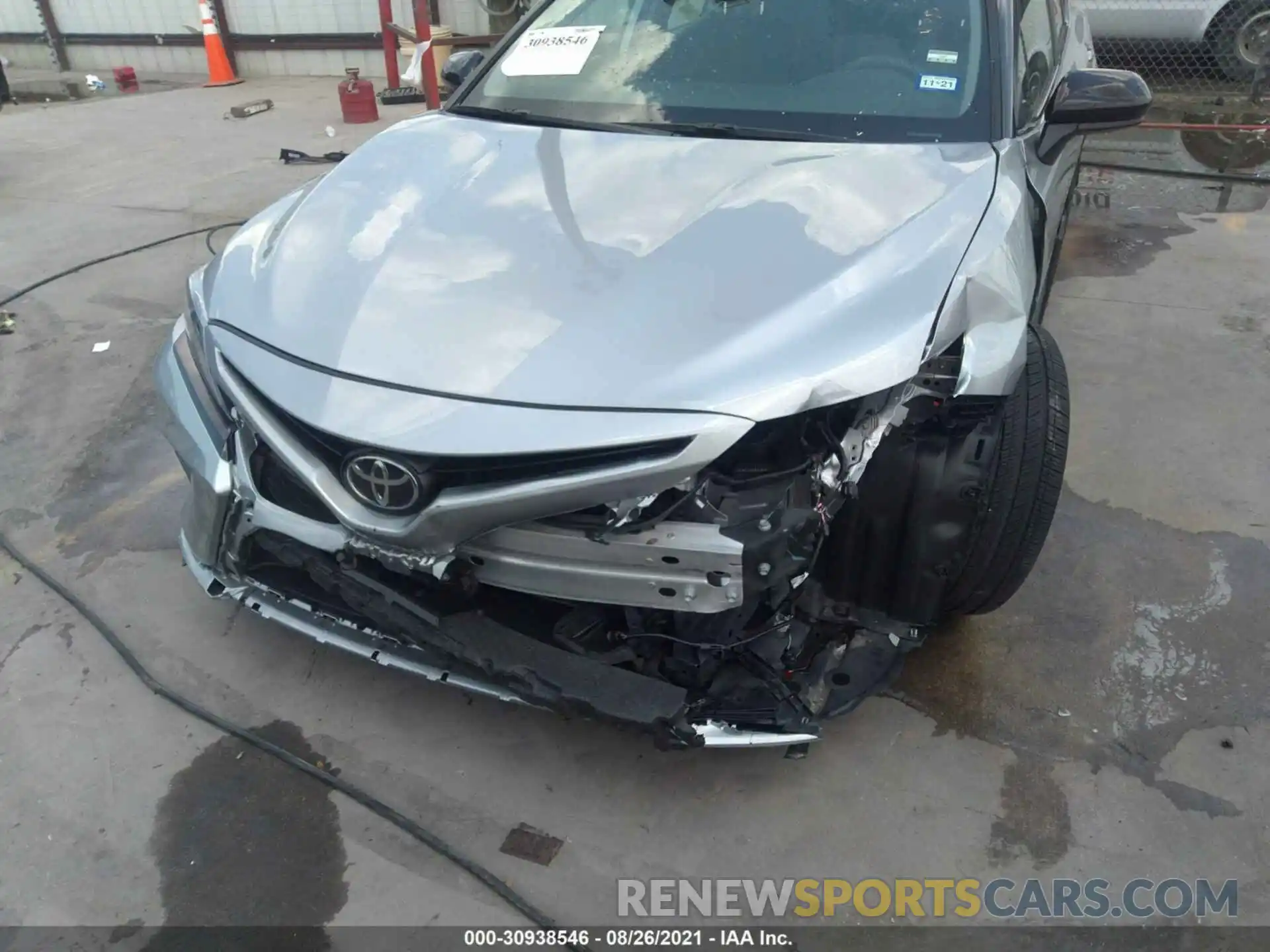 6 Photograph of a damaged car 4T1NZ1AK3LU037330 TOYOTA CAMRY 2020