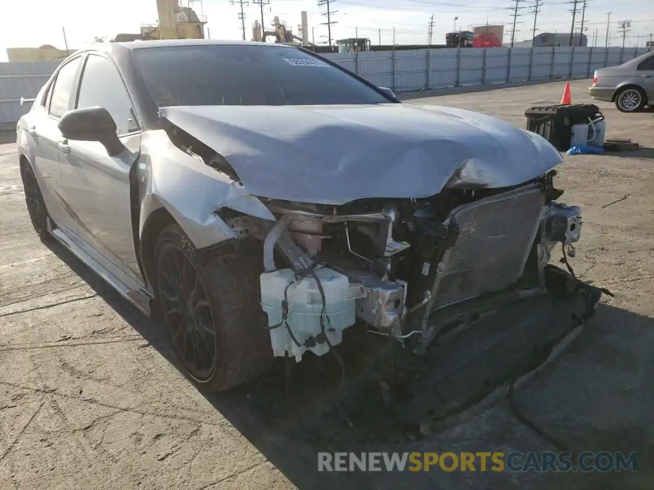 9 Photograph of a damaged car 4T1NZ1AK3LU038025 TOYOTA CAMRY 2020