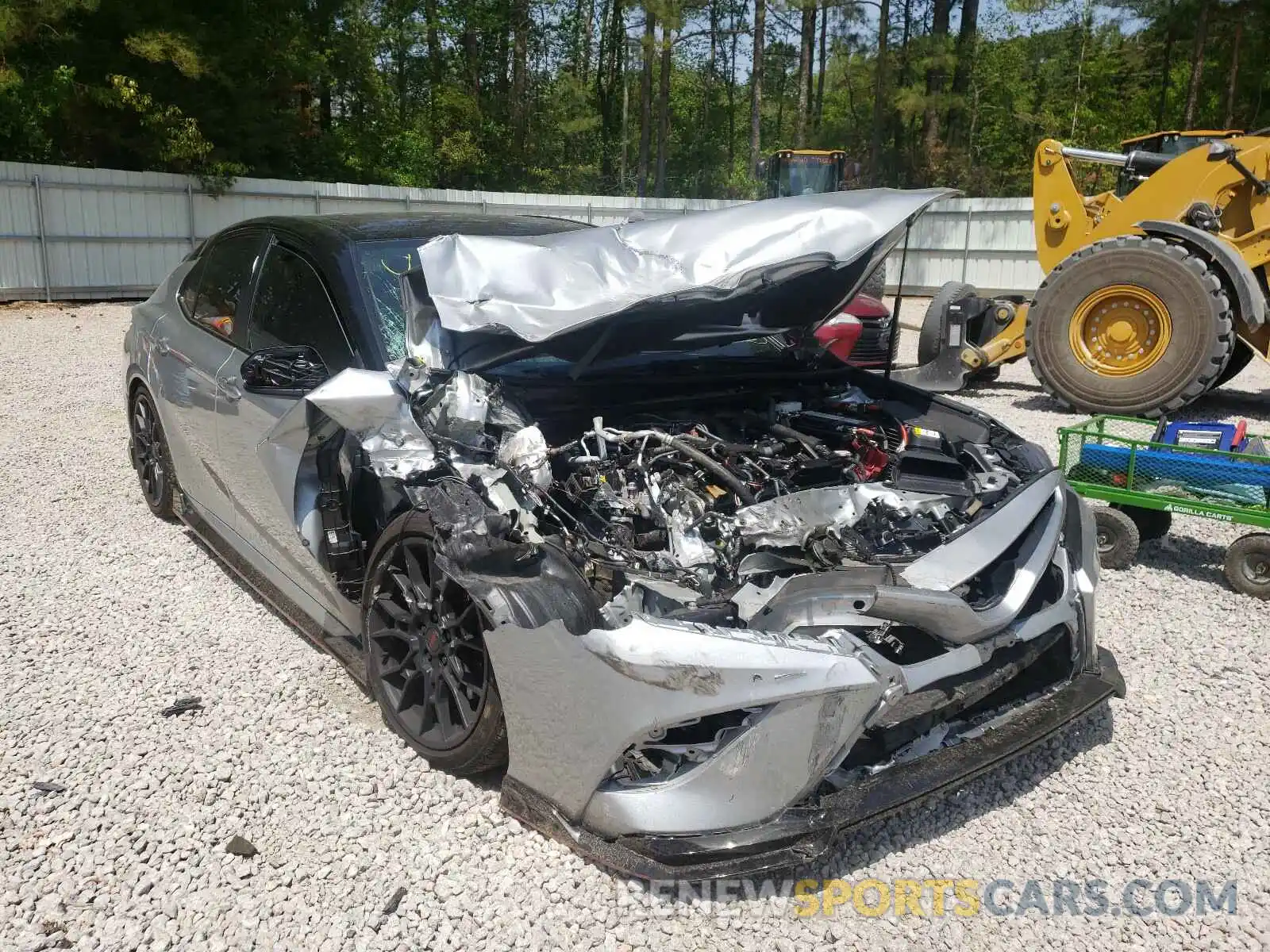 1 Photograph of a damaged car 4T1NZ1AK3LU044567 TOYOTA CAMRY 2020