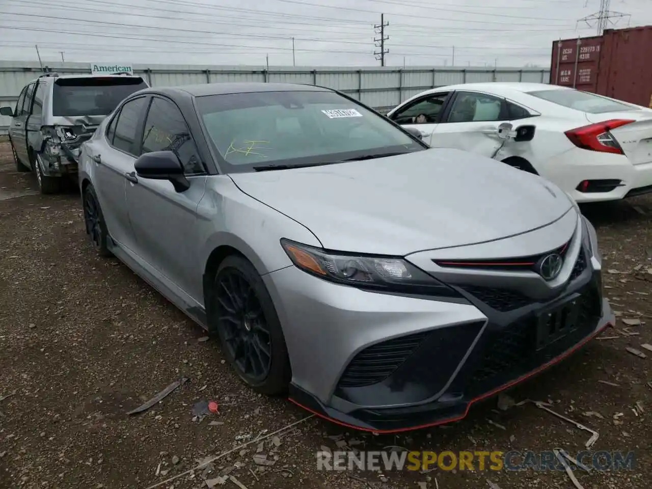 1 Photograph of a damaged car 4T1NZ1AK4LU034890 TOYOTA CAMRY 2020